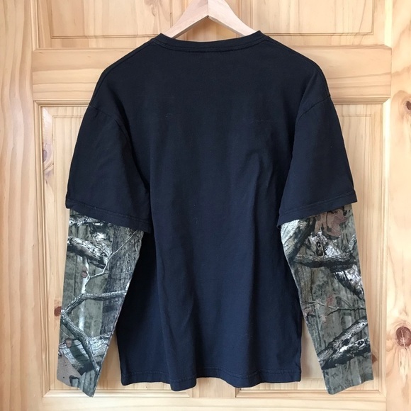 Browning Outfitters Men’s layered look long sleeve tee size small - Picture 6 of 7